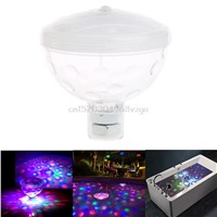 4 LED Floating Underwater Disco Light Glow Show Swimming Pool Hot Tub Spa Lamp #H028#