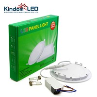 KINDOMLED 5pcs/lotRound LED Panel Light 3/6/9/12/15/18/20/24W AC85-265V IP44 2835SMD LED ceiling Light Ultra thin lamp downlight