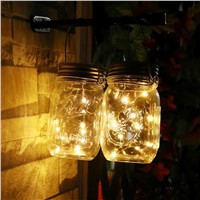 2017 High Quality LED Fairy Light Solar For Mason Jar Lid Insert Color Changing Garden Decor YE Home Decoration Lamp Drop Ship