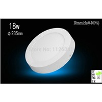 New Design 2 pcs/lot 18w Dimmable 0 -100 % Smd Surface Mounted Down Lights Advantage Products High Quality