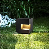 Waterproof simple lawn light garden landscape lamp
