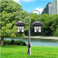 2pcs Light-operated Solar LED Light Garden Decoration Lantern Hanging Lamp NI-MH Battery Outdoor Hanging Light for Yard Garden