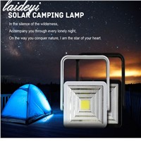 LAIDEYI Rechargeable Portable Solar LED Flood Light Outdoor Camping Lamp Garden Solar Spotlight Night Lights Drop Shipping 831