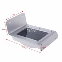 16 LED Solar Powered Light Motion Sensor Led Security Wall Lamp Garden Outdoor Waterproof A19_15