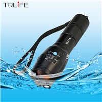 High Power 3800 Lumens CREE XML-T6 5 Modes LED Flashlight Waterproof Zoomable Torch Lights Camping Lanterna for 18650 or 3AAA