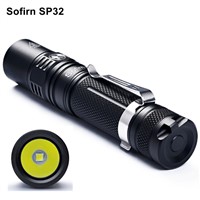 Sofirn SP32 Portable LED Flashlight 18650 Cree XPL2 LED Flashlight Torch 6 Modes Lanterna Tatica zaklamp High Power Waterproof