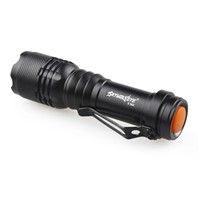 New E502 LED Flashlight Mini Penlight 3 Modes 300LM Aluminium Zoomable CREE Q5 LED Torch Lamp Flash Light 14500 AA Outdoor