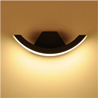 Outdoor Wall Lamp 6W Led porch Lights,Aluminum Lighting up&amp;down Garden Corridor Decoration Waterproof Wall lights
