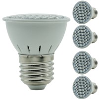 10pcs/lot LED Grow Light E27 6W AC85-265V SMD2835 Plant Lamp Bulb for Indoor Tent Aquarium