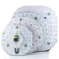 12W 18W 24W 36W Led Panel Lights 220V Round Ceiling optical lens module Lamp Board Magnetic installation of home lighting
