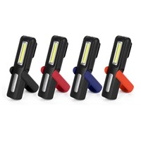 Portable led COB work Light USB Rechargeable Mini Flashlight Torch lantern Hanging Lamp Outdoor Camping Battery Capacity Display