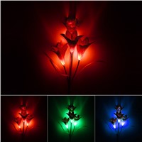 iTimo LED Solar Lamps Garden Patio Decoration Path Landscape Light  Outdoor Lighting Lawn Lights Hyacinth Flower