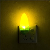 ITimo Romantic LED Night Light Novelty Hot Sale Home Decoration Nightlights Corn Shape Bedside Lamp Light Sensor EU Plug