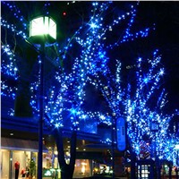 22M 200led 12M 100LED Christmas Garden light Holiday Solar Led string light RGB single color Decoration Light