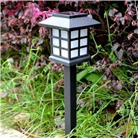 1pc Solar Lawn Pathway Lights Diamond Plastic LED Lights For Outdoor Path Patio Yard Deck Driveway And Garden LightingT0.2