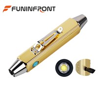 120v-240v Input Voltage Direct Rechargeable LED Flashlight with White &amp;amp;amp;365NM / 395NM / Yellow Light for Gem Jade Appraisal Torch