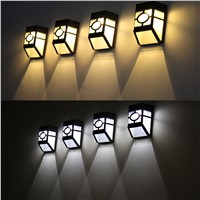 New Arrival Solar Power Wall Mount LED Light Outdoor Garden Path Landscape Fence Yard Lamp
