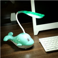 Baby Bedroom Lamps Night Light Whale Desk Lamp Cartoon Sleep 3 Modes Dimmable Led Kids Lamp for Children Great Gift