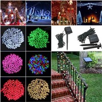 100 LED Solar Power Fairy Lights Holiday Lighting Christmas Holiday Party Outdoor Garden Xmas Tree Decoration String Lamp