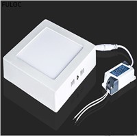 FULOC 6W/12W/18W Round/Square Led Panel Light Surface Mounted Downlight