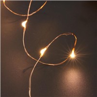 LED Strip Copper Fairy Light String USB Powered 5.5m 50LED Metal Wire Outdoor indoor Holiday Christmas Wedding Party Decoration