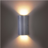 waterproof 10w surface wall mounted outdoor led wall lamp, up and down bollard outdoor led wall light