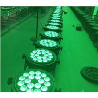 18X12W IP65 waterproof led Par Lights, RGBW 4in1 LED PAR DMX512 control professional stage DJ equipment disco lights