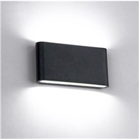 2pcs/lot  LED Wall Lamp 6W 12W  Outdoor/indoor Wall Lights Garden Lights For Living room Corridor Decoration Lighting