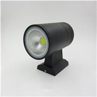 Led Wall Lamp single head 10W COB outdoor lighting AC85-260V warm white and cool white