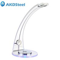 AKDSteel Modern Simple LED Table Lamp Acrylic Creative Children Eye Protecting Touch Switch Study Reading Desk Lamp Save Energy