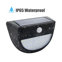 Waterproof 37 LED Solar Light 2835 SMD Solar Panels Power Outdoor Garden Light PIR Motion Sensor Pathway Wall Lamp for Garden