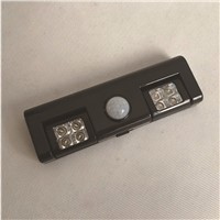 1pcs 8 LED PIR Infrared Detection Motion Sensor LED Night Light 90 Degree Adjustable Closet Cupboard Stair Wardrobe Lamp