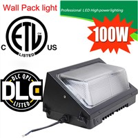 CREE Chip MeanWell Diver Dimming Sensor Outdoor Lighting IP65 13000LM 100W Led Wall Pack Light 5 years warranty DHL