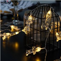 1.5m 2m 3m LED Wire Light String Lights Outer Space Astronaut Lanterns Lamp Battery Operated Lights for Christmas Festival Decor