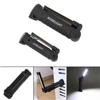 Mini Inspection Lamp COB LED USB Rechargeable Magnetic Pen Rotation Clip Hand Torch Flashlight Work Lights