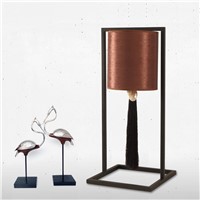 2017 new Chinese style desk lam bedside lamp bedroom warm originality iron table lamsp lighing table light ZA925537