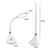 2-in-1 Multifunction A9 LED Night Light Eye-Protection Desk Lamp White Color 49.3*37.2*61.8CM