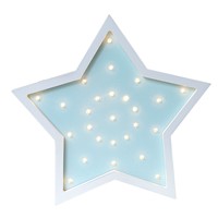 Mabor Night Light LED Cartoon Five Pointed Star Night Wall Lamp Modeling Light Home Decorative