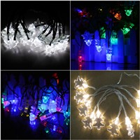 Christmas Tree Style String Lights 20 LED Battery Box Type Colorful Lights Waterproof  Decorative Lamps LED Light String