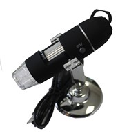 Portable Mega Pixels 50X to 500X 2MP USB 8 LED Digital Industrial Microscope Endoscope Camera Magnifier+Stand+Calibration Ruler