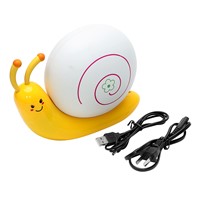 ITimo USB Rechargeable Lamp Baby Kids Novelty Lovely LED Night Light Snail Table Lamp Sleeping Bedroom Light Cute Energy saving