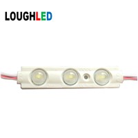 SMD2835 DC12V 1.5W 3LEDS Injection Samsung LED Modules with 160 degree lens white red green blue yellow