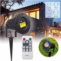 Laser Projection Light Outdoor Waterproof Christmas Garden Lawn Landscape LED Lamp CLH@8