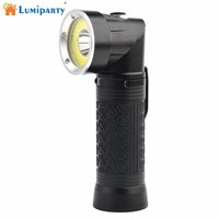 Lumiparty Handhold Portable COB Bright Flashlight Folding Spotlight Searchlight Multifunctional Lamp Light jk30