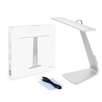 USB Charging Foldable Desk Lamp Eye-care Reading Lamp Touch Control Lighting Office/Home/Study Gift White