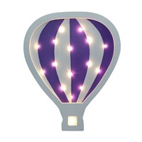 Mabor Night Light Cute LED Cartoon Hot Air Balloon Night Wall Lamp Modeling Light Festival Home