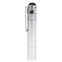 Hot Mini Silver or Red Cilp Flashlight Pen Light Portable Medical Doctor Nurse Torch Mini LED