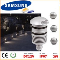 10 Pack 3w Led Floor Decking Lights 12v Led Underground Lighting Ip67 Waterproof Buried Lamps With Secure Clip Pathway Lighting