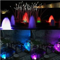 AKDSteel Submersible LED RGB Spot Light for Underwater 36 pcs Beads Pool Pond Fountain Outdoor Landscape Waterproof Spot Lamp