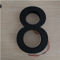 Outdoor LED back lighting Stainless steel   house number and letters